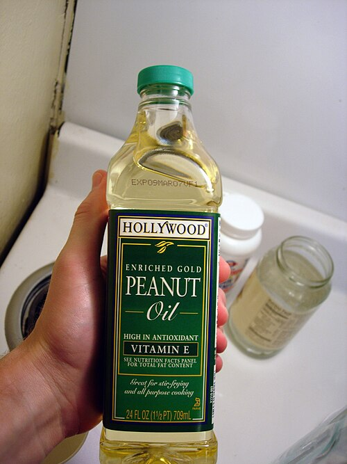Peanut oil (vegetable oils and derivates)