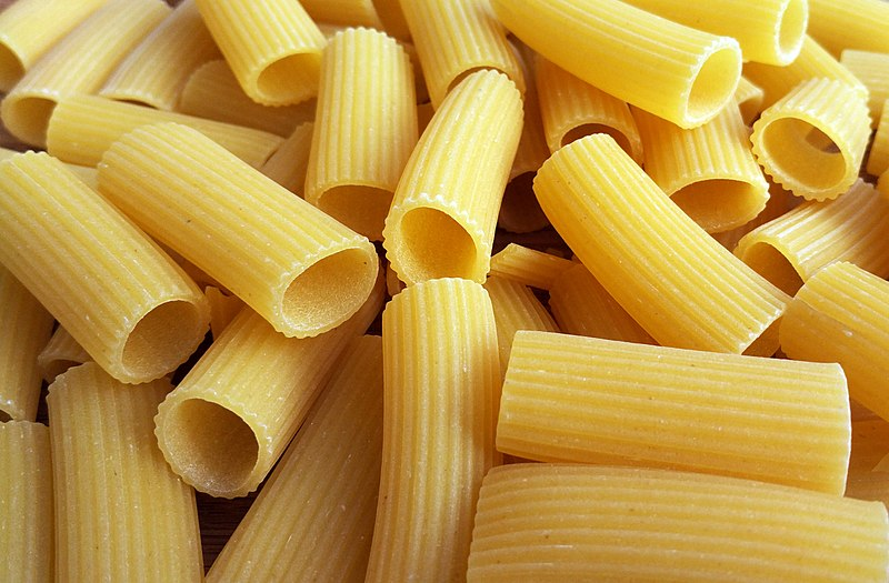Dry rigatoni