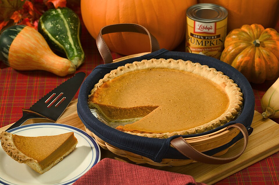 3. Pumpkin pie
