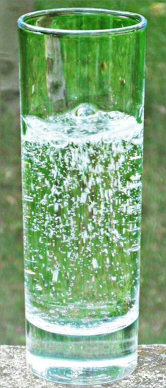1. Sparkling water